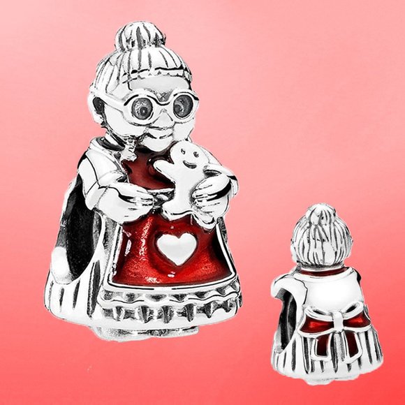 Pandora Mrs Santa Claus Charm 792005EN07 - Picture 1 of 1